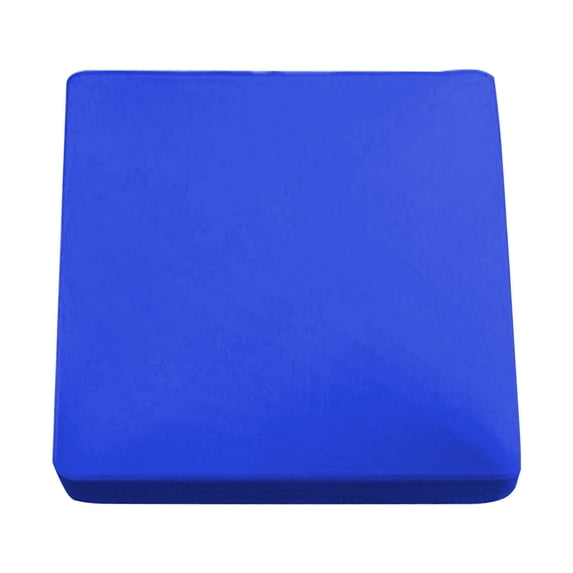 Waterproof Stretch Tablecloth for Square Table 33.86"x33.86", Wipeable Table Covers for Indoor Outdoor Events Holidays Decor (Blue)