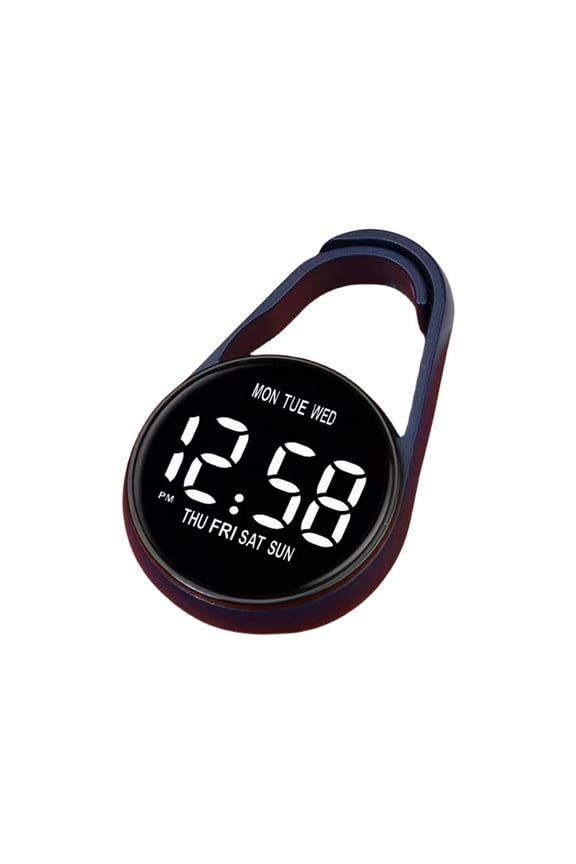 Waterproof Study Companion Clock LED Electronic Watch Featurings Touch screens Control For Exam Preparation