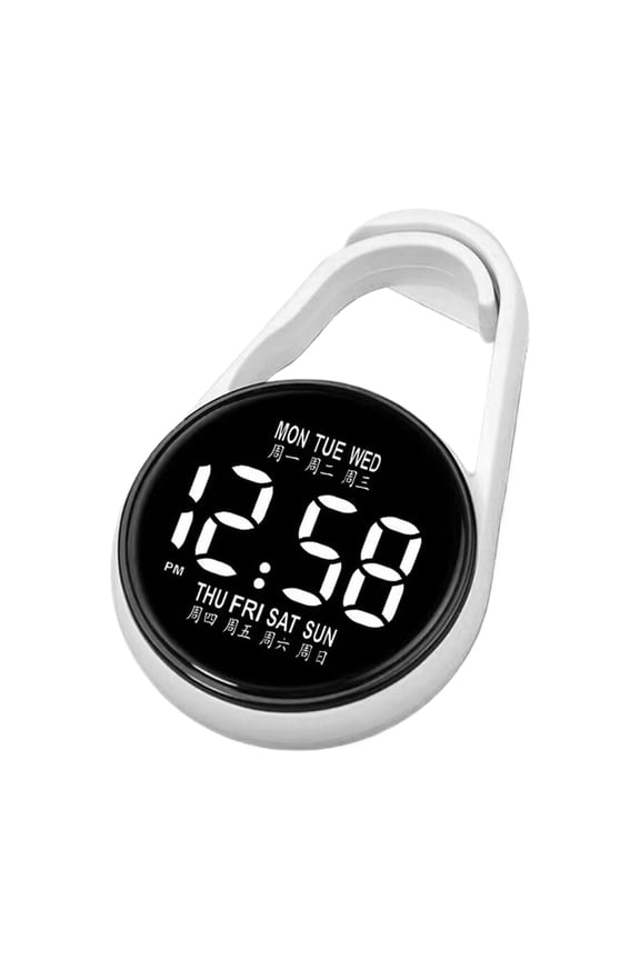 Waterproof Study Companion Clock LED Electronic Watch Featurings Touch screens Control For Exam Preparation