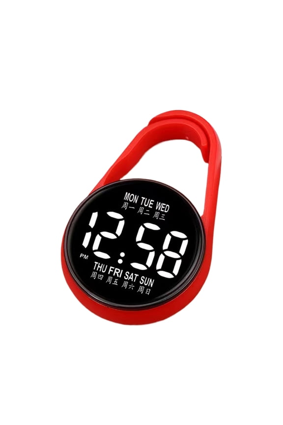 Waterproof Study Companion Clock LED Electronic Watch Featurings Touch screens Control For Exam Preparation