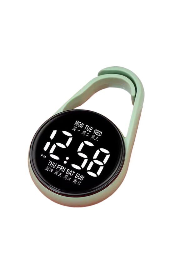Waterproof Study Companion Clock LED Electronic Watch Featurings Touch screens Control For Exam Preparation