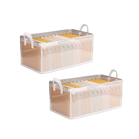 Waterproof Sturdy PVC Storage Box for Travel and Home Use Clear Home Storage Organizers for Small Items Daily Use