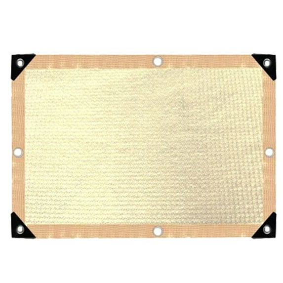 Waterproof Sun Shade Sail 118'' x 117'' Rectangle UV Block Sunshade,Heavy Duty Permeable Backyard Shade for Backyard Yard Deck Patio Garden Outdoor Activities and Facility