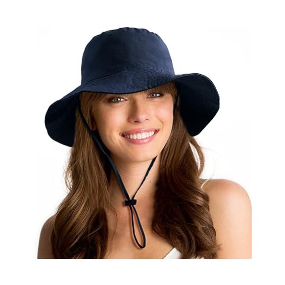 Waterproof Sun UPF 50+ Bucket Hat UV Protection Packable Brimmed Boonie for Women Men Summer Lightweight Hiking Outdoor Cap
