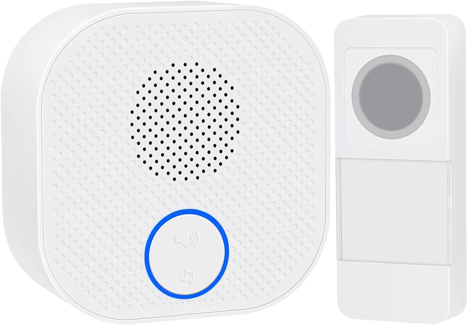 Waterproof Surnice Doorbell (Battery Version), 1000ft, 4 Volume Levels