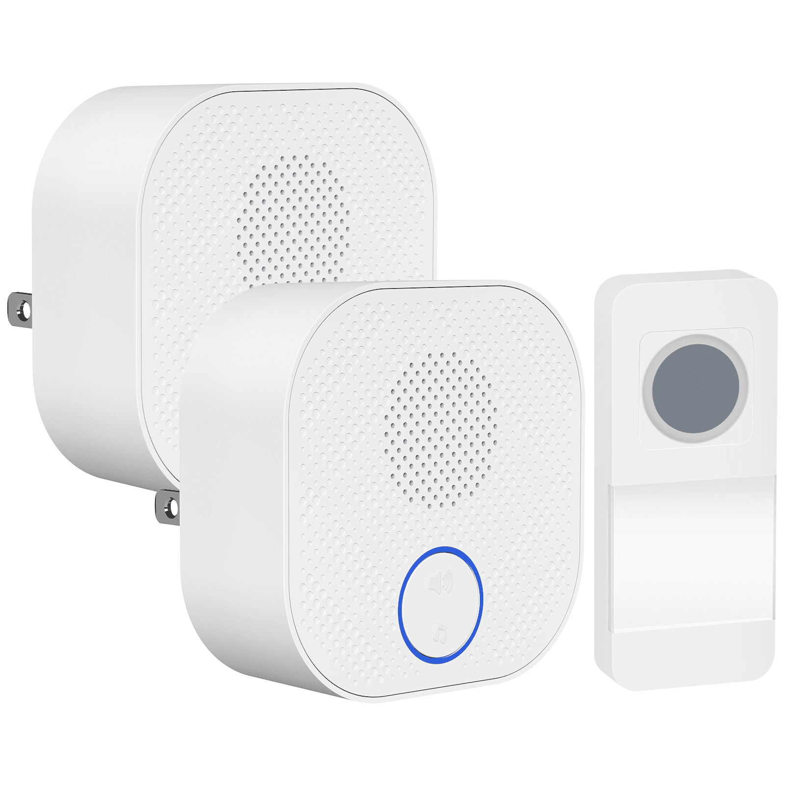 Waterproof Surnice Doorbell(Plug in Version), 1000ft, 4 Volume Levels