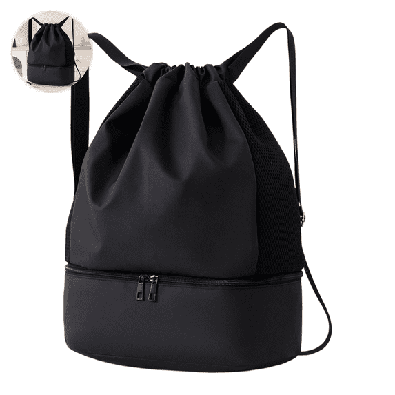 Waterproof Swim Backpack with Wet Dry Separation, Shoe Compartment, Lightweight Travel & Gym Bag for Beach, Pool, Sports, Outdoor Activities