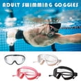 thumbnail image 1 of Waterproof Swim Goggles High Definition Anti-Fog Clear Vision • Soft Comfortable Seal • HD Transparent Lens • Adjustable Strap • 1 Pack Pool Training, 1 of 5