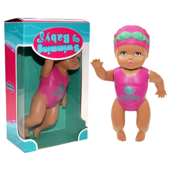 Waterproof Swimming Doll - Swim Doll Electric Joint Movable Lifelike Doll Kid Girls Toy with Clothing Swimming Water Doll Toy for Children