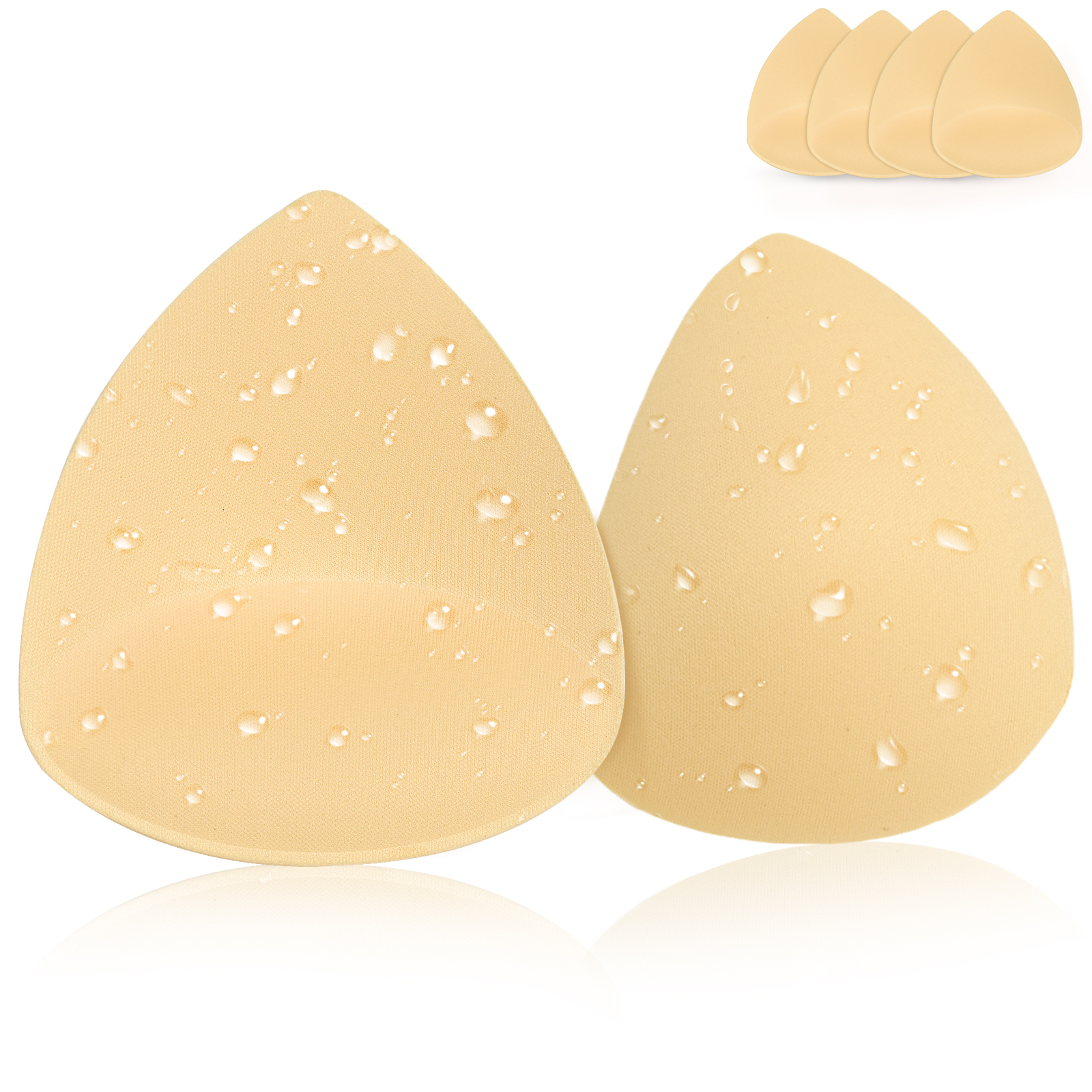 Nimiah Waterproof Swimsuit Bra Inserts Pads, 3 Pairs Bathing Suit ...