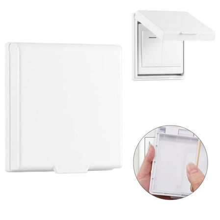 Waterproof Switch Protective Cover Weatherproof Electrical Box Socket Covers for Outlets Outdoor Socket Cover Wall Outlet Weatherproof Enclosure