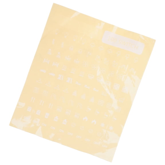 Waterproof Switchs Panel Labels Light Switchs Label Sticker Home,School Business Adhesive Switches Panels Label Decal