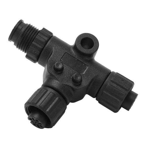Waterproof T Connector with 3 Ports General Connector Multiport Tees Connector Simple Installs for Matsutec NMEA2000