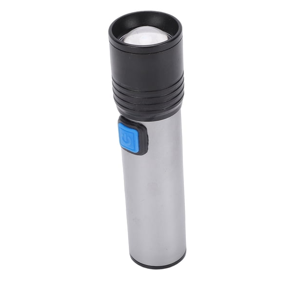Waterproof T6 LED Mini Rechargeable Flashlight with 4 Zoomable Lighting Modes (4.53 x 1.18 in / 11.5 x 3 cm)