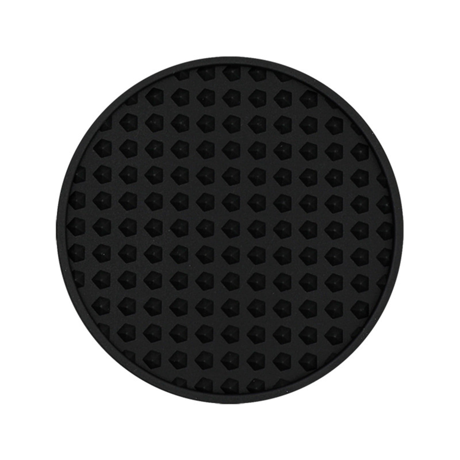 Waterproof Table Placemats Circle Silicone For Drinks Dual Sided Round