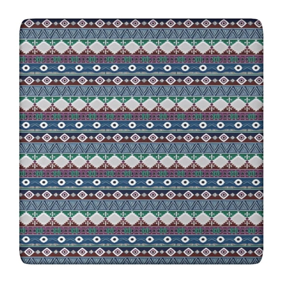 Waterproof Tablecloth Rustic home decor Geometric Natural Boho Boho chic Elastic Fitted Vinyl Tablecloth, Waterproof, backed, slip-resistant, indoor outdoor use