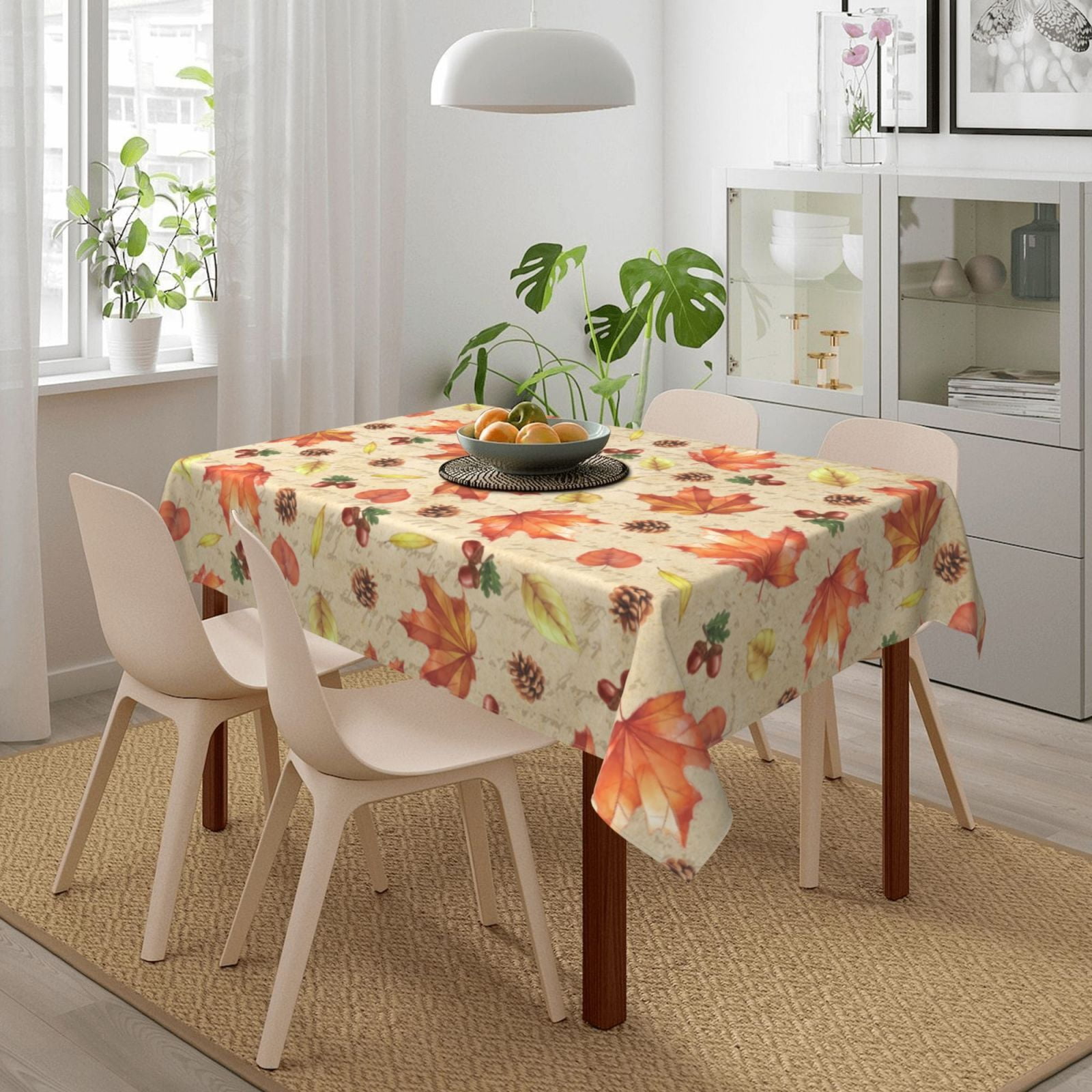 Waterproof Tablecloths for Rectangle Tables,60"x120" OilProof Spill