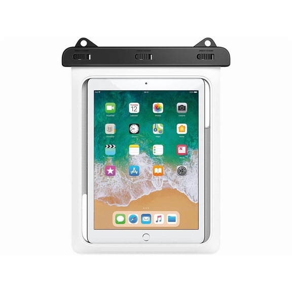 Waterproof Tablet Case, Tablet Pouch Dry Bag for iPad Mini 6, iPad 9, iPad 9.7 6/5/4/3/2, iPad Pro 9.7, iPad Air 5 10.9/3/2, Samsung Tab S4/ S3/ S2/Tab A 9.7, Galaxy Note 8, Tab E 9.6