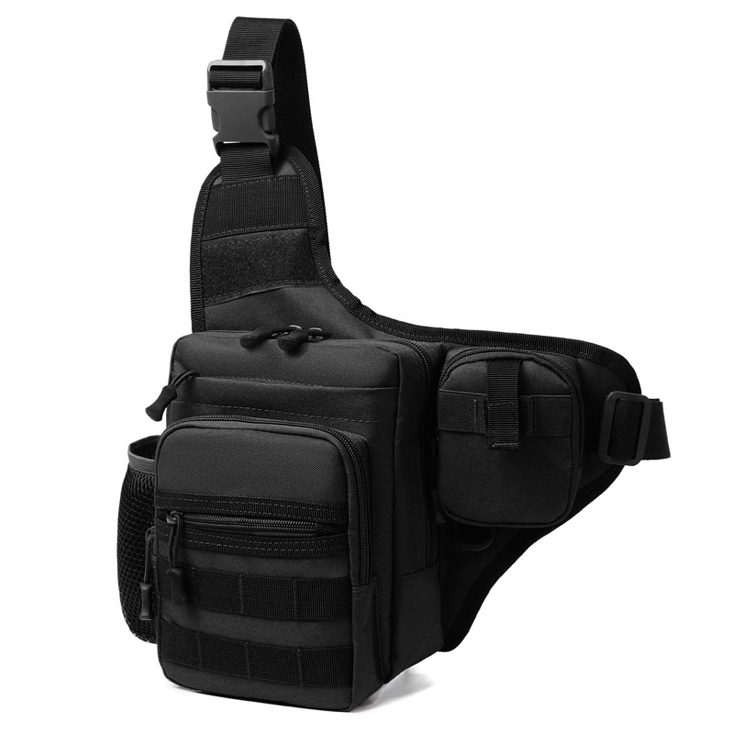 Waterproof Tactical Fishing Sling Bag – Outdoor Crossbody Chest Pack for Cycling, Hiking, Travel & Camping