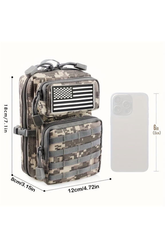 Waterproof Tactical Molle Waist Pack for Camping EDC