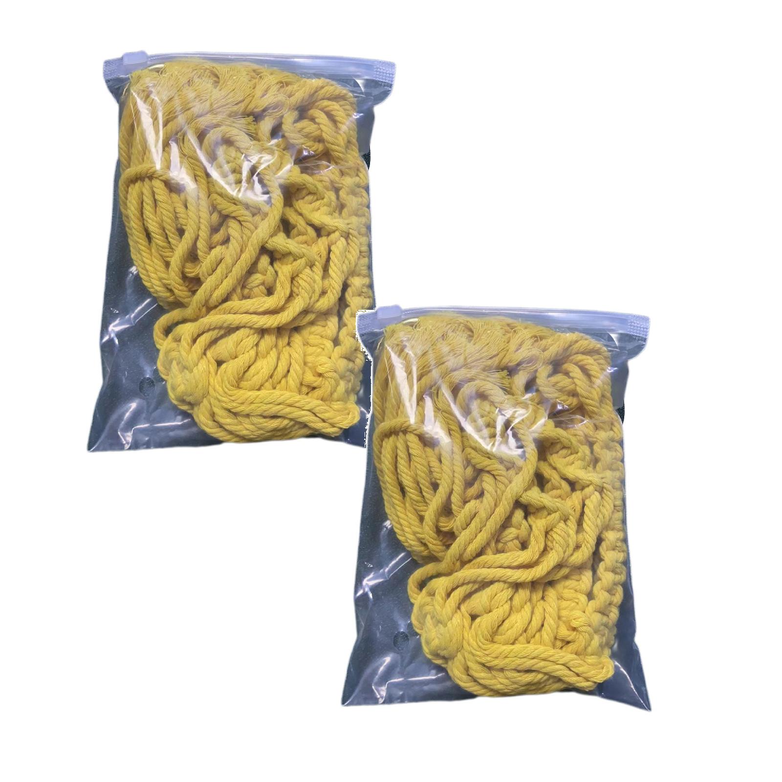 Waterproof Tarp Macrame Plant Hanging Baskets Knotted Flower Pot