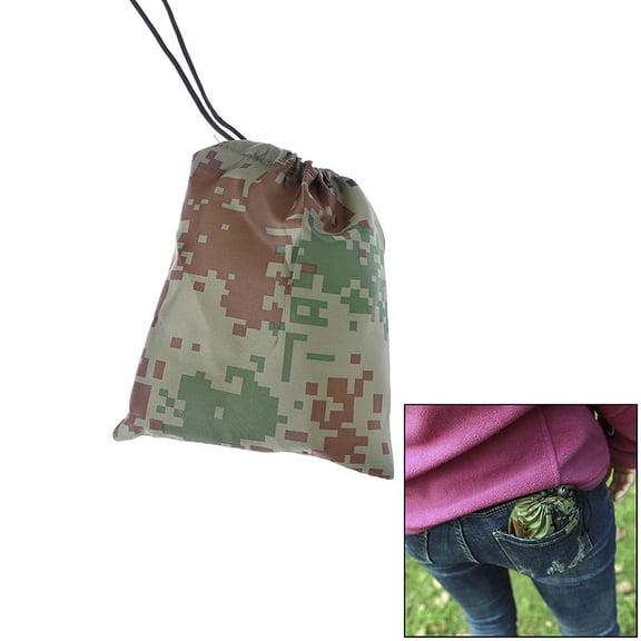 Waterproof Tarp Rain Sun Shade Hammock Beach Awning Shelter Camping Picnic KBWA