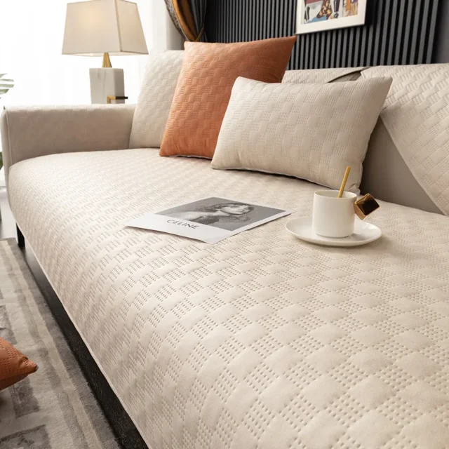 Waterproof Technology Cloth Sofa Cover Couch Cushion Anti Cat Scratch