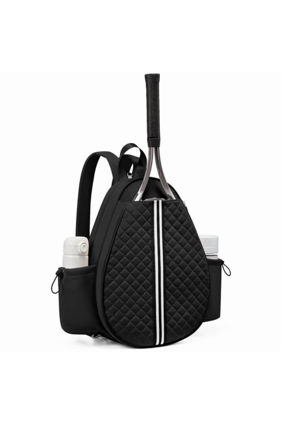 Waterproof Tennis Bag Convertible Backpack, Crossbody Racket Sports Bag for Pickleball, Multi Functional Gym Backpack for Men Women