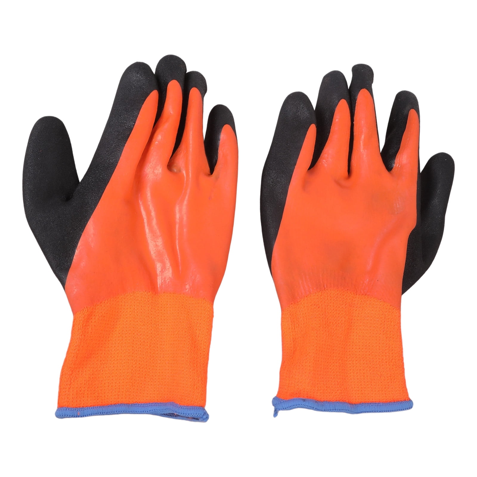 Waterproof Thermal Work Gloves Double Latex Coated Anti Slip Freezer ...