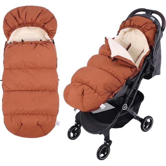 Waterproof &Thicken Universal Stroller Blanket for Babies,Toddler's Stroller Sleeping Bag & Stroller Footmuff & Stroller Bunting & Stroller Cover for Winter (0-3 Years)
