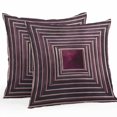 thumbnail image 1 of Waterproof Throw Pillow Covers Set of 2, 20x20 Inch Purple Framed Geometric Decorative Pillowcases Outdoor Pillow Slip Cushion Covers Set for Couch Tent Vintage Modern Abstract Art, 1 of 7
