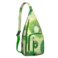 thumbnail image 1 of Waterproof Tie Dye Hiking Backpack Sling Bag for Women – Lightweight Rainbow Crossbody Bag with Adjustable Strap, Watercolor Chest Bag for Travel, Outdoor Adventures & Everyday Use, 1 of 4