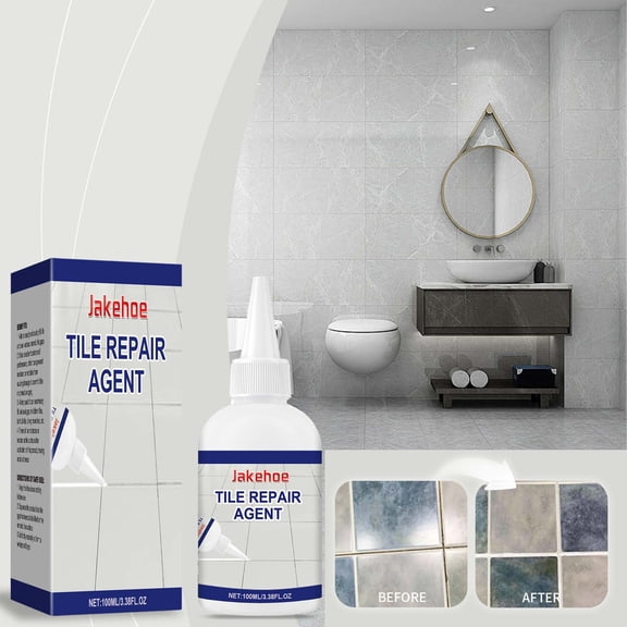 Waterproof Tile Gap Repair Filler, Home Waterproof Tile Gap Refill Agent, Grout Tiling Tile Reviver Repair, Ceramic Tile Repair Kit Filler, Tile Grout Repair Kit for Living Room Floor
