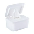 thumbnail image 1 of Waterproof Tissue Box (Wet Tissue Available) A - Home Textile Storage 1 Wet Tissue Paper Box - Plastic Storage Case, 1 of 3