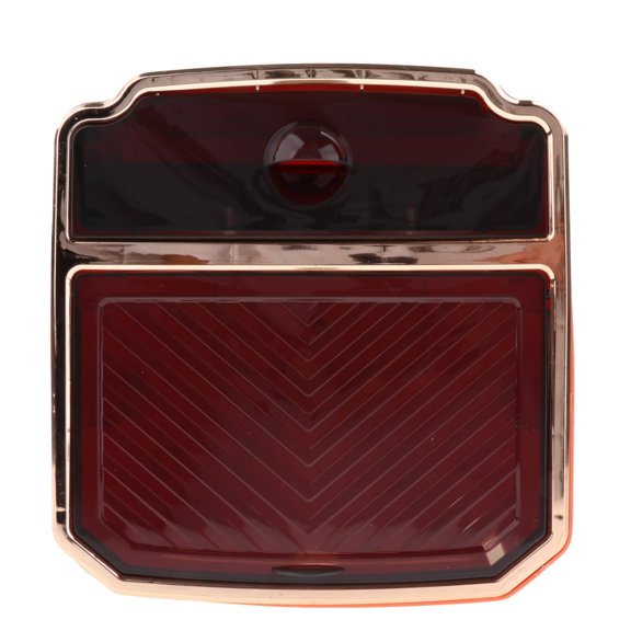 Waterproof Tissue Case with Drawer Multipurpose Facial Tissues Container Napkin Paper Storage for Restaurant Living Room Bedside Table Car Orange