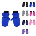 thumbnail image 1 of Waterproof Toddler Snow Mittens with Thinsulate Insulation – Cold Weather Ski Gloves for Baby Boys and Girls, 1 of 2