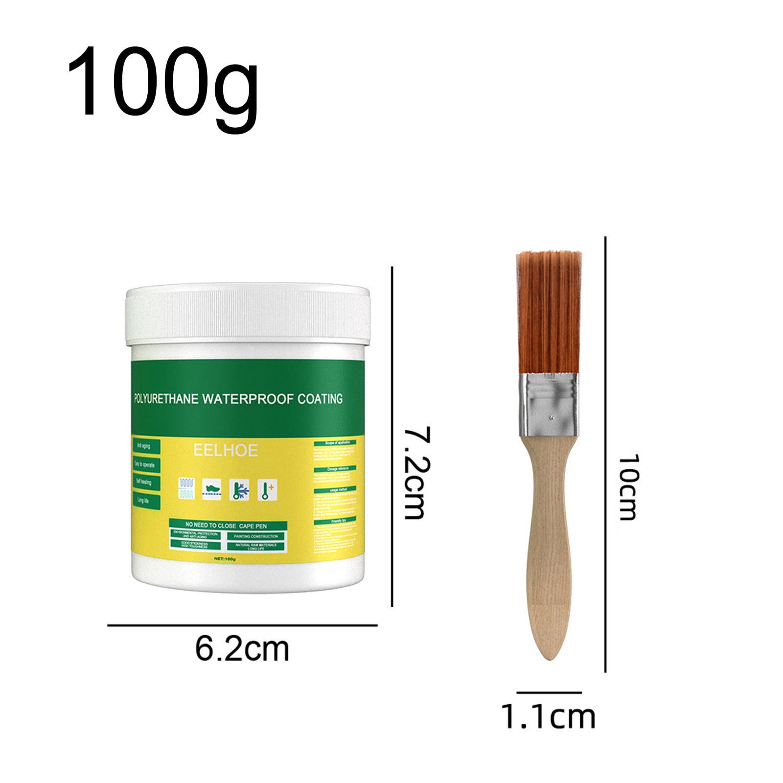 Waterproof Toilet Tile Sealer Bathroom Floor Crack Filler 100Ml