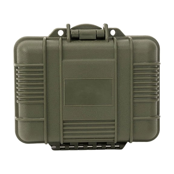 Waterproof Tool Box Container Organizer With Reinforced Locking Clasps And Shock Resistant Design For Secure Storage