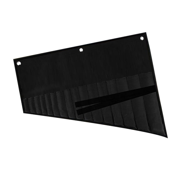 Waterproof Tool Roll Pouches Wear Resistant 600D Cloth Fabric Ideal For Work Or Travel Wrench Roll Organizers