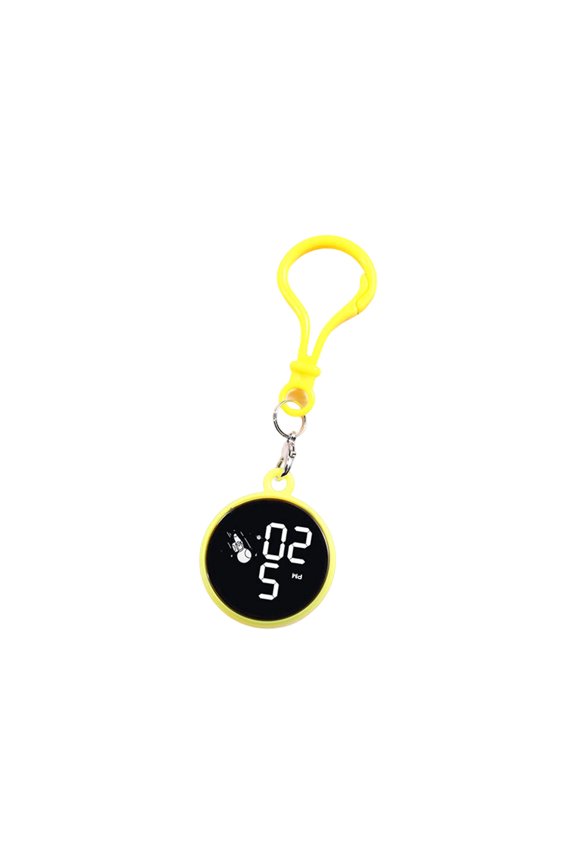 Waterproof Touch Control LED Wrist Watch Detachable Hook For School Bags Electronic Watch Clock