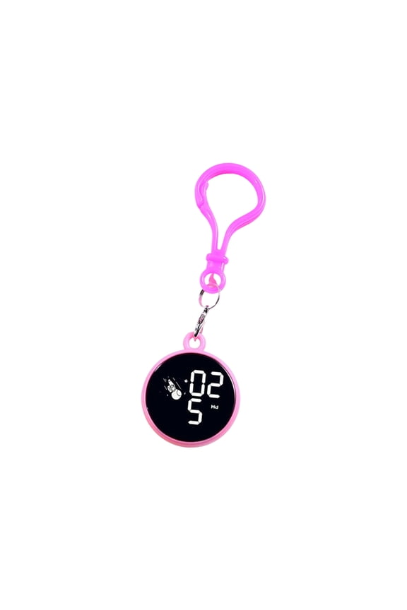 Waterproof Touch Control LED Wrist Watch Detachable Hook For School Bags Electronic Watch Clock