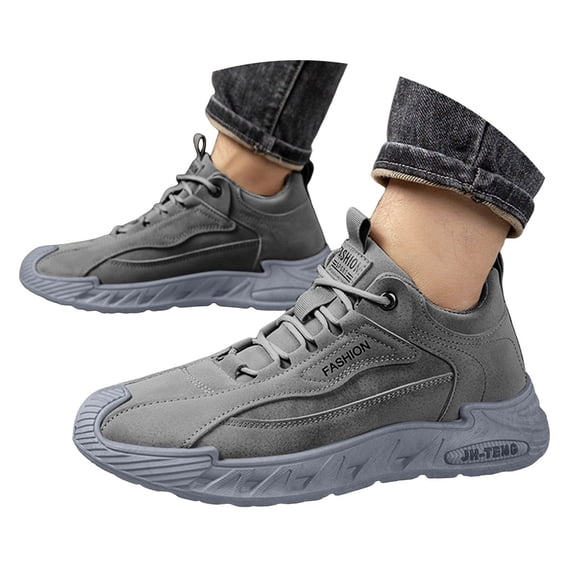 Waterproof Trail Running Tennis Shoes for Men Casual Comfort Air Cushion Atheltic Walking Fashion Sneakers