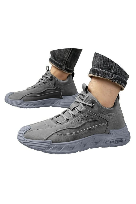 Waterproof Trail Running Tennis Shoes for Men Casual Comfort Air Cushion Atheltic Walking Fashion Sneakers