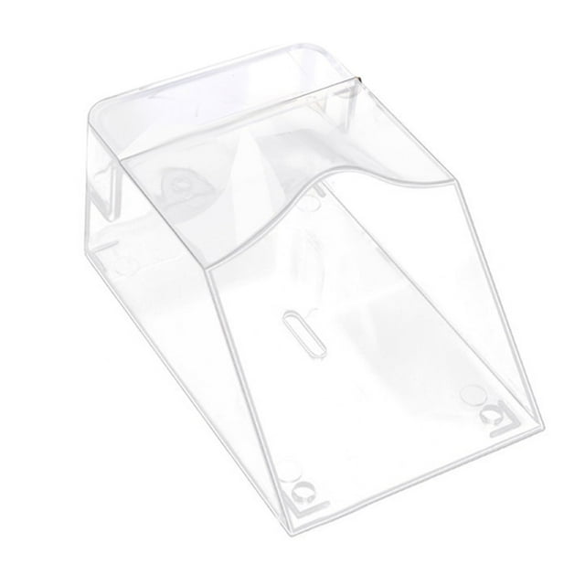 Waterproof Transparent Doorbell Cover: Protects from Snow, Rain, and Fog