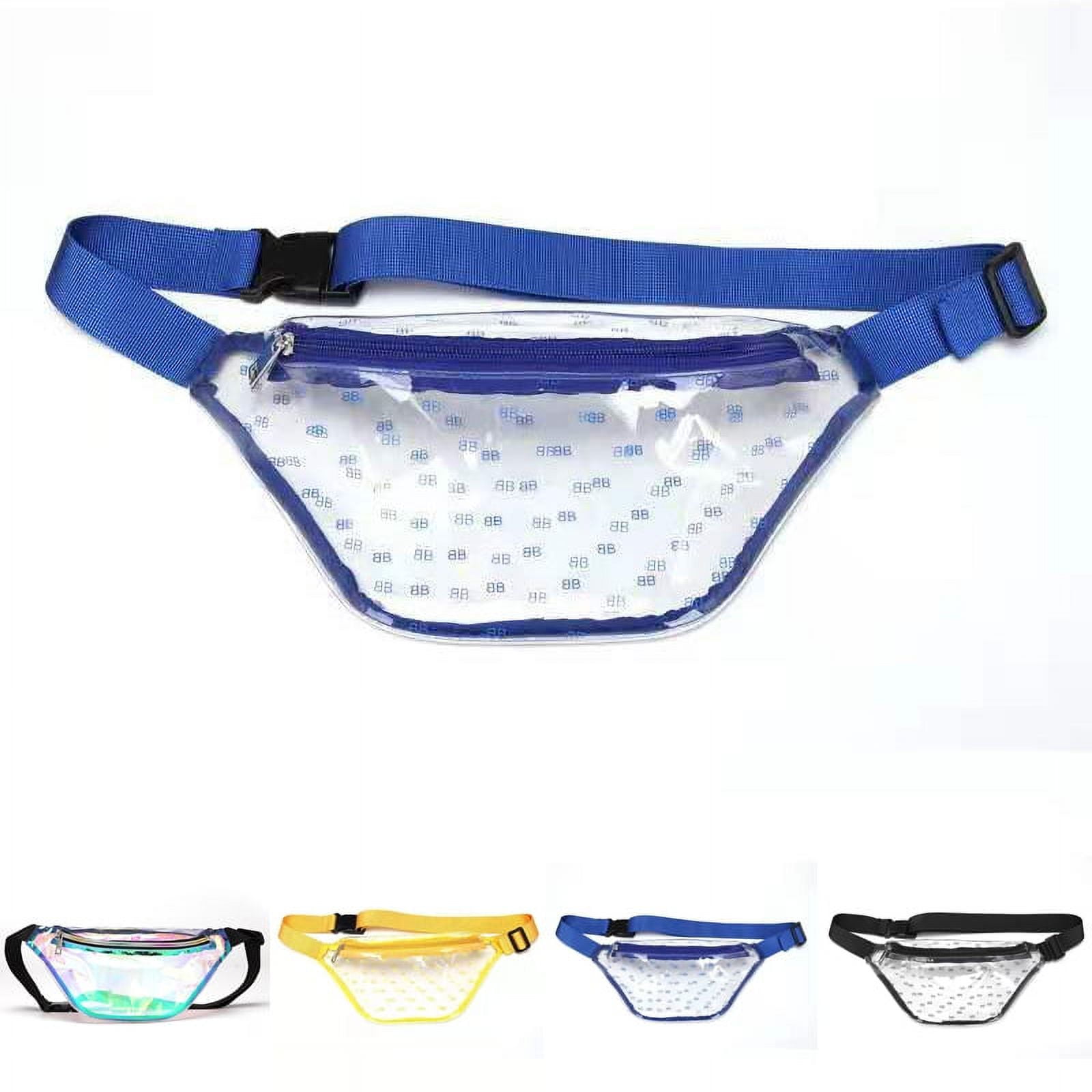 Waterproof Transparent Fanny Pack Waist Bag Stadium Approved