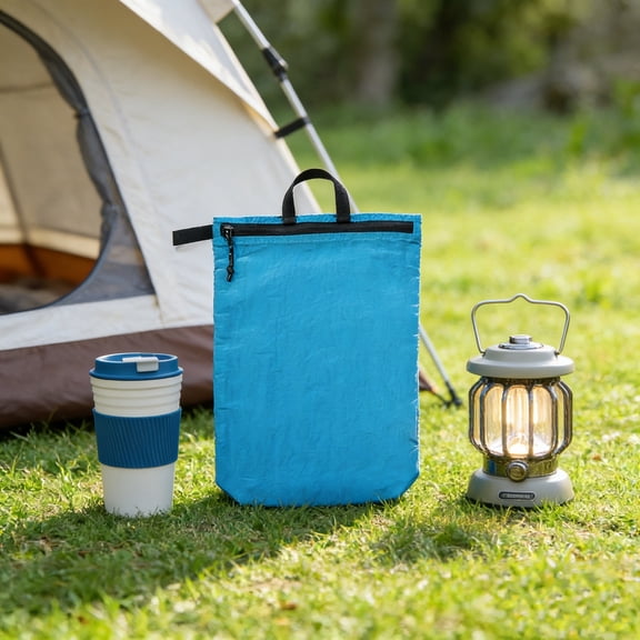 Waterproof Travel Toiletry Bag Hanging Wash Bag for Camping Hiking, Portable Nylon Shower Organizer Pouch with Hook for Gym Sports, Compact Cosmetic Makeup Storage for Outdoor Adventure