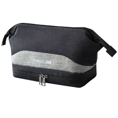 Waterproof Travel Toiletry Bag, Holiday Special, Black