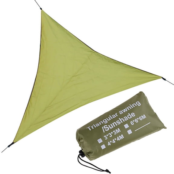 Waterproof Triangular UV Sun Shade Sail Combination Net Triangle Sun Sail Tent