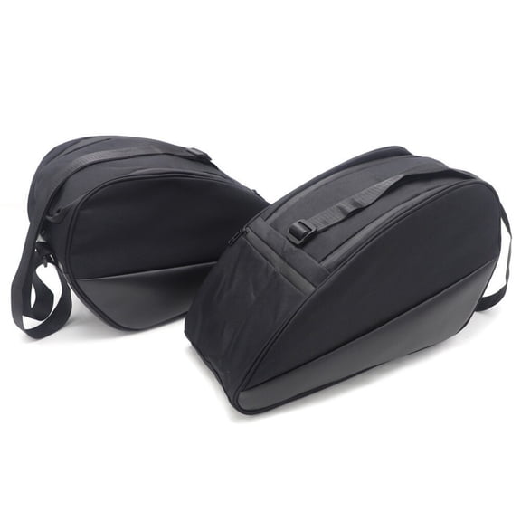 Waterproof Trunk Rear Side Inner Pocket Storage Bag for BMW For K1600B Made of 1680D PVC Textile with Solid Stitching and Double Headed Bolts Bottom Lining (Side luggage)
