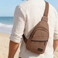thumbnail image 1 of Waterproof Unisex Shoulder Crossbody Chest Bag, Multi-Function Carrier for Hiking Travel and Daily Use, 1 of 6
